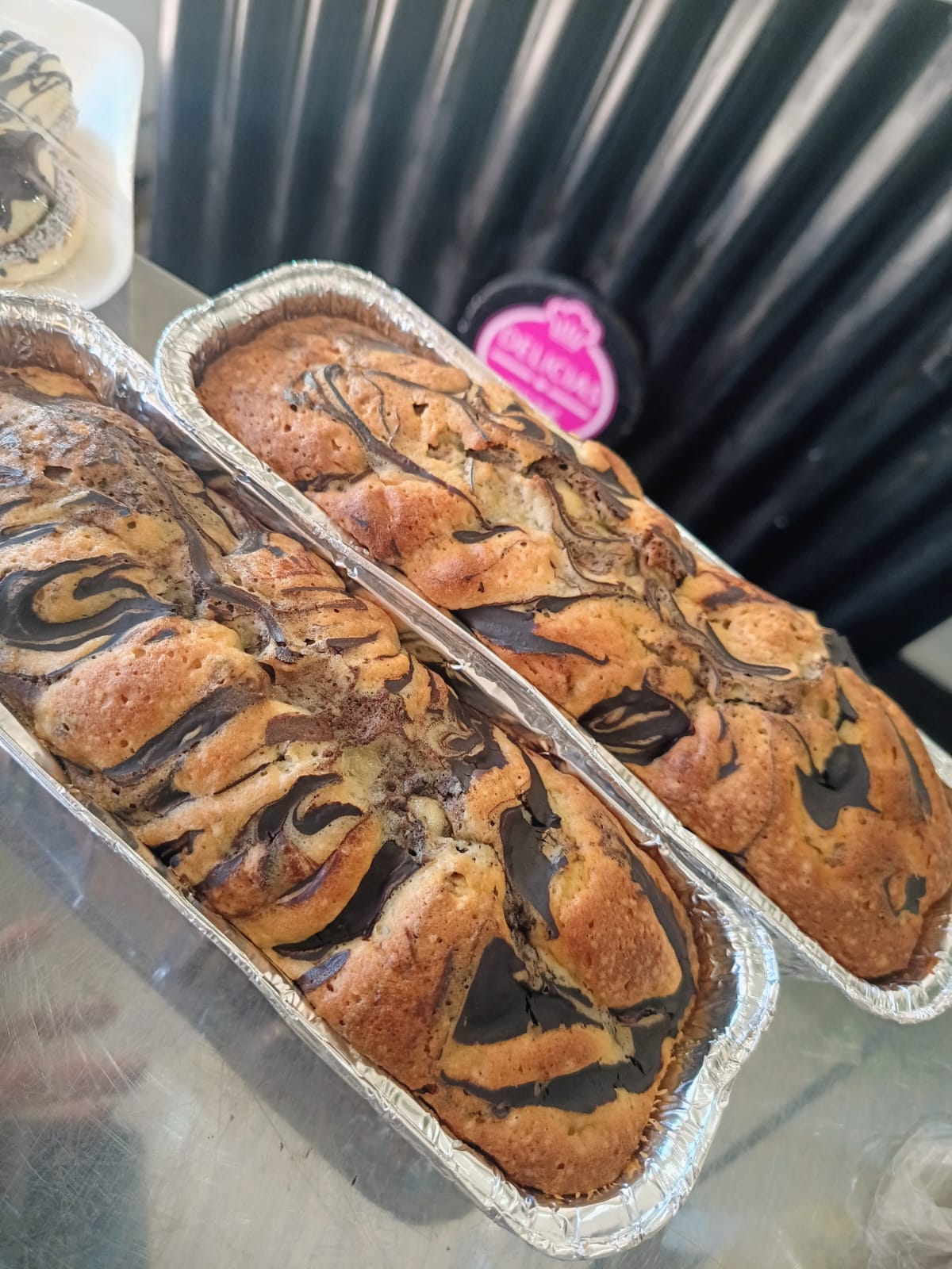 Budín con chips de chocolate